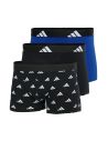Adidas Heren Short Active Flex Cotton 3Pack Logo Mix