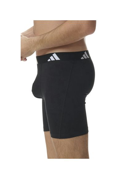 Adidas Heren Boxer brief Flex Cotton 3Pack Logo Mix