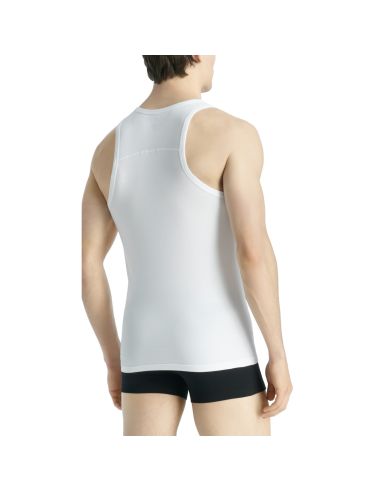 Adidas Heren Tank Top hemd Active Flex Cotton Ergonomic 2pack Wit
