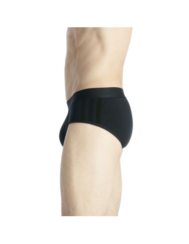 Adidas Heren Low Rise Slip Active Flex Cotton 2Pack Zwart