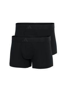 Adidas Heren Short Active Flex Cotton 3 Stripes 2pack Zwart