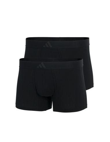 Adidas Heren Short Active Flex Cotton 3 Stripes 2pack Zwart