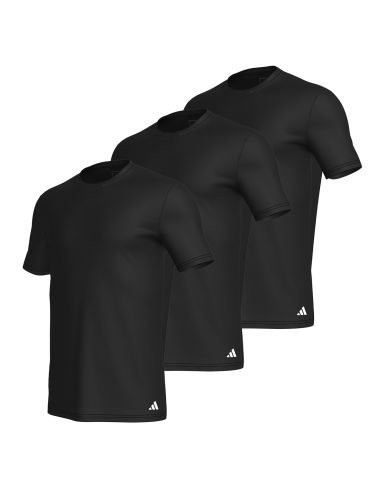 Adidas Heren T-Shirt Active Core 3pack Zwart