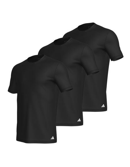 Adidas Heren T-Shirt Active Core 3pack Zwart