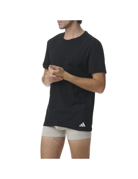 Adidas Heren T-Shirt Active Core 3pack Zwart