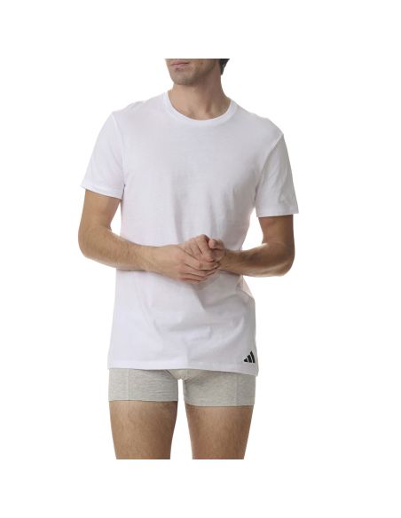 Adidas Heren T-Shirt Active Core 3pack Wit