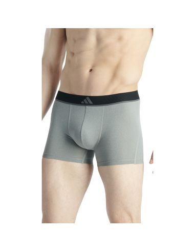 Adidas Heren Short Active Micro Flex 3pack Zwart Wit Grijs