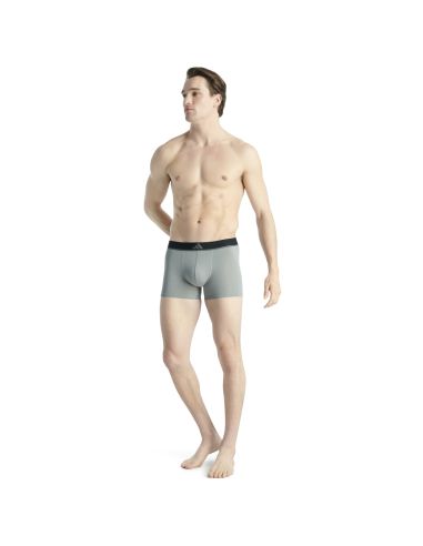 Adidas Heren Short Active Micro Flex 3pack Zwart Wit Grijs