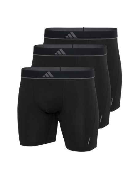 Adidas Heren Boxer Brief Active Micro Flex 3pack Zwart