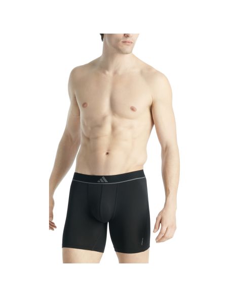 Adidas Heren Boxer Brief Active Micro Flex 3pack Zwart