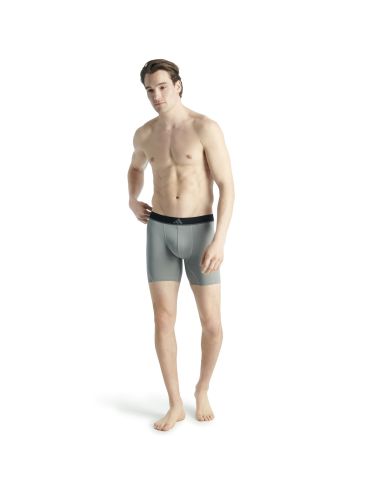 Adidas Heren Boxer Brief Active Micro Flex 3pack Zwart Wit Grijs