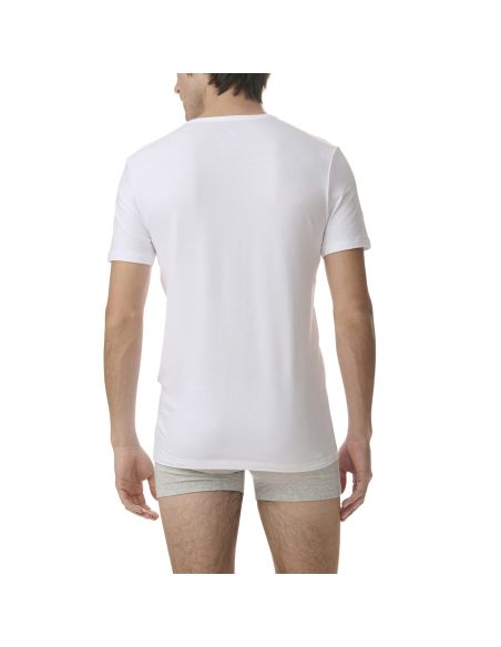 Adidas Heren T-Shirt Flex Cotton 2pack Wit