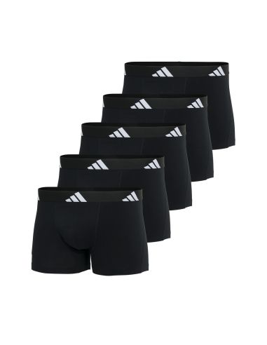 Adidas Heren Short Active Flex Cotton 5Pack Zwart