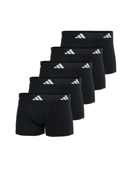  Adidas Heren Short Active Flex Cotton 5Pack Zwart