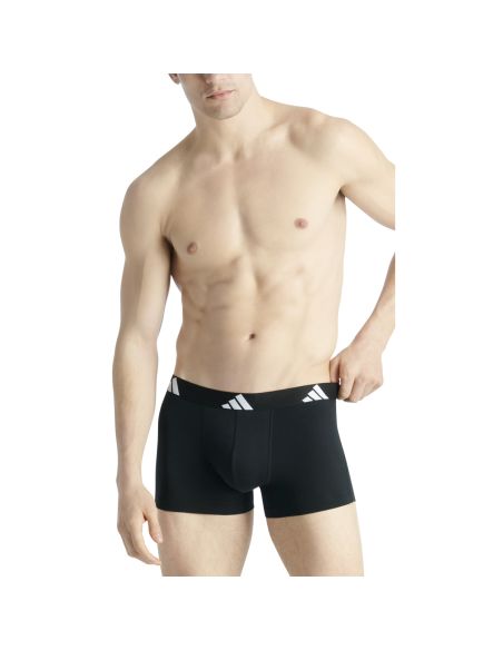  Adidas Heren Short Active Flex Cotton 5Pack Zwart