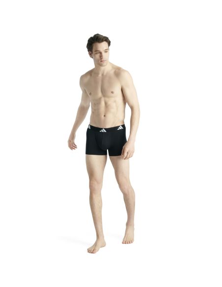  Adidas Heren Short Active Flex Cotton 5Pack Zwart