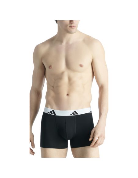 Adidas Heren Short Active Flex Cotton 5Pack Zwart Wit