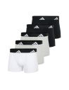 Adidas Heren Short Active Flex Cotton 5Pack Zwart Wit Grijs
