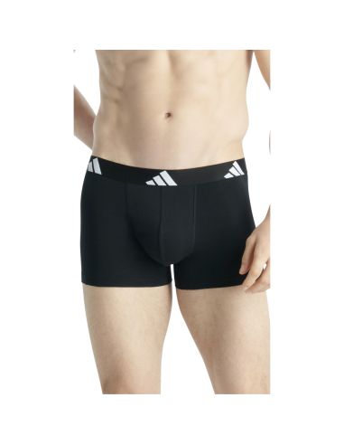 Adidas Heren Short Active Flex Cotton 5Pack Zwart Wit Grijs