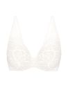 Triumph Dames BH Body Make-up Illusion Lace WP Ecru Wit