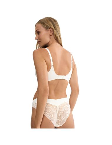 Triumph Dames BH Body Make-up Illusion Lace WP Ecru Wit