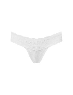 CosaBella Dames String Never Say Never Cutie LowRise Wit