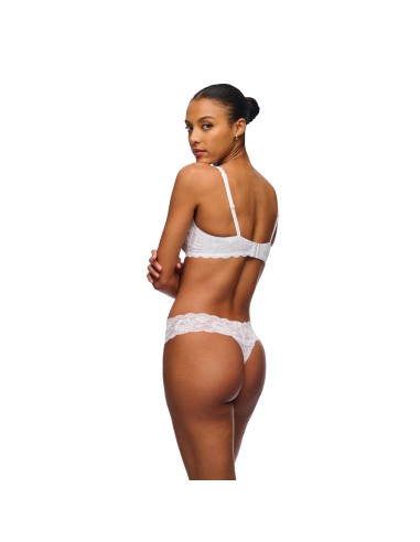 CosaBella Dames String Never Say Never Cutie LowRise Wit
