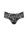CosaBella Dames String Never Say Never Comfie Zwart