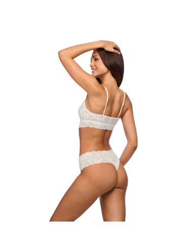 CosaBella Dames String Never Say Never Comfie Moon Ivory