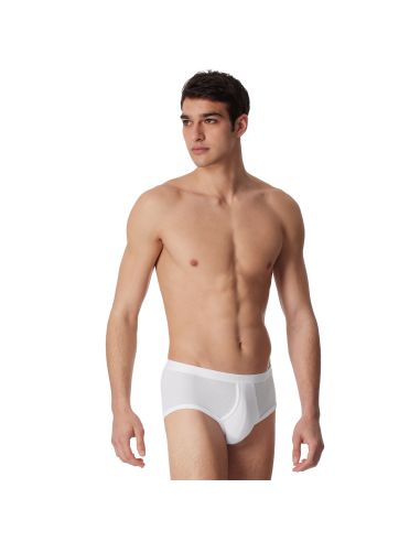SCHIESSER Heren Sportsbrief 2PACK Sportslip white
