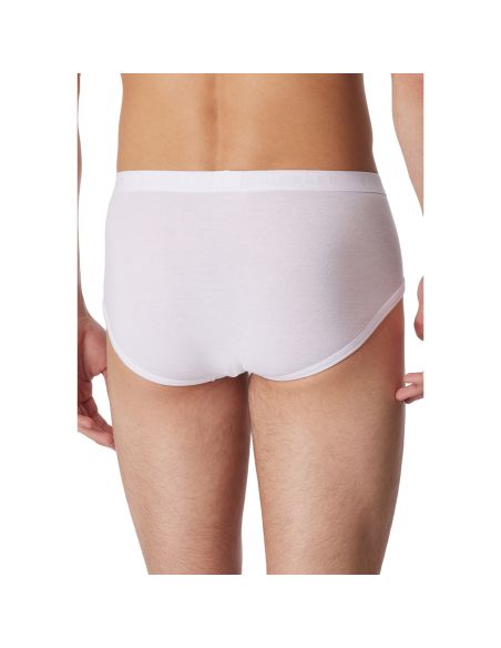 SCHIESSER Heren Sportsbrief 2PACK Sportslip white