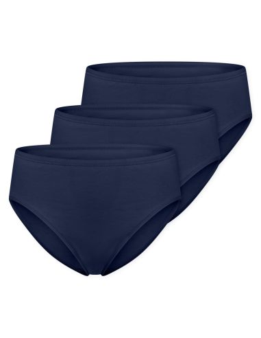 Schiesser Dames Jazz-Pants 95/5 3pack Admiral Blauw