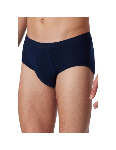 SCHIESSER Heren Sportsbrief 2PACK Sportslip navy
