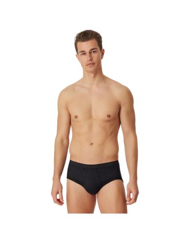 SCHIESSER Heren Sportsbrief 2PACK Sportslip black