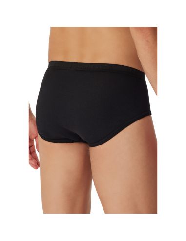 SCHIESSER Heren Sportsbrief 2PACK Sportslip black