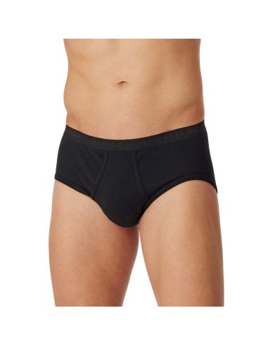 SCHIESSER Heren Sportsbrief 2PACK Sportslip black