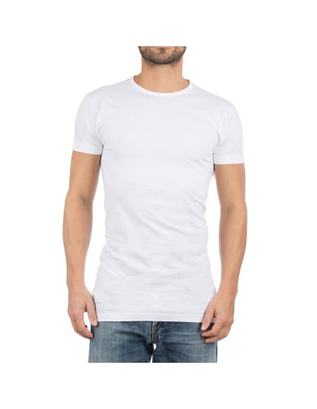 Alan Red T-Shirt Derby Long 2Pack Zwart
