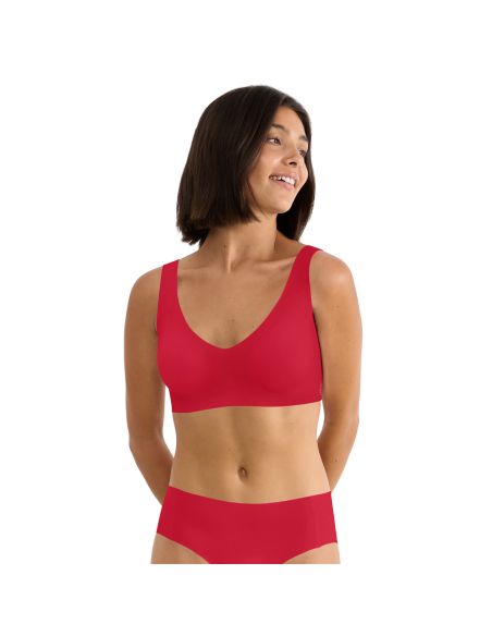 Sloggi Zero Feel 2.0 Bralette Quiet Shanghai Red