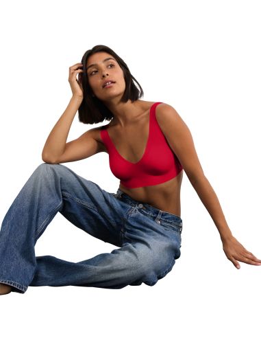 Sloggi Zero Feel 2.0 Bralette Quiet Shanghai Red