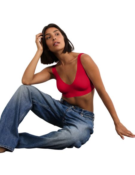 Sloggi Zero Feel 2.0 Bralette Quiet Shanghai Red