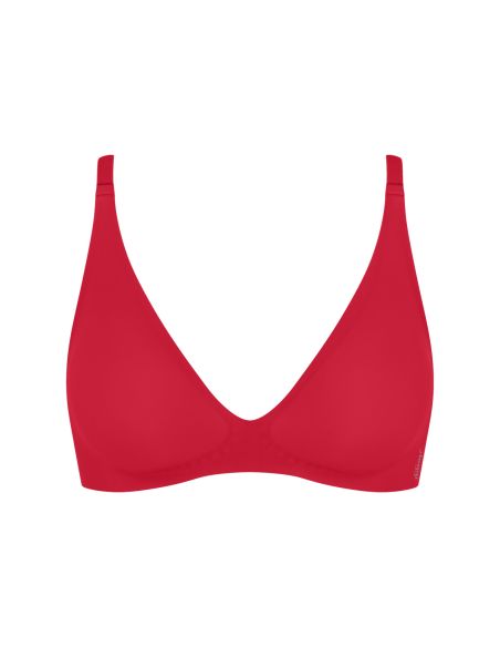 Sloggi Zero Feel 2.0 Push-up BH THE UP Shanghai Red
