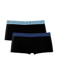 copy ofMuchachoMalo Dames Short 2Pack Solid Black Pink 26