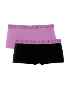 copy ofMuchachoMalo Dames Short 2Pack Solid Purple Orange 25