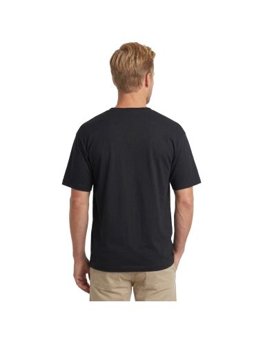 Alan Red Heren T-Shirt Venice Zwart