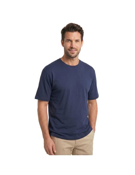 Alan Red Heren T-Shirt Venice Deep Blue