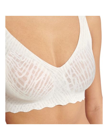 Sloggi Zero Feel Bliss Soft Bra Ivoor