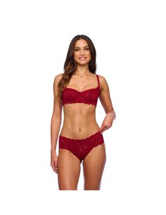 CosaBella Dames Boyshort Never Say Never Hottie Sindoor Red 2