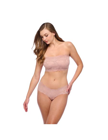 CosaBella Dames Boyshort Never Say Never Hottie Lowrise Mandorla