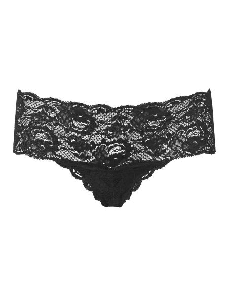 CosaBella Dames Boyshort Never Say Never Hottie Lowrise Zwart