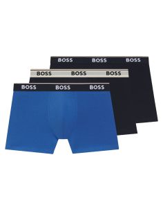 Hugo Boss Heren Boxershort 3Pack Power Blauw 460